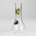 5" Glass Water Bong – Assorted Sticker Design Glass Bong RMG WHOLESALE
