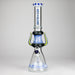 NG | 17" Crowned Diablo Bong [S391] Glass Bong High-End Brands Glass BLUE