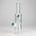 Preemo | 11" Showerhead Perc Mini [P014] Glass Bong preemo GREEN