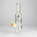 Preemo | 11" Showerhead Perc Mini [P014] Glass Bong preemo YELLOW