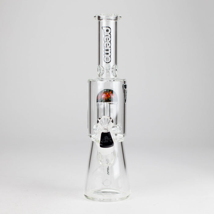 Preemo | 11" Showerhead Perc Mini [P014] Glass Bong preemo