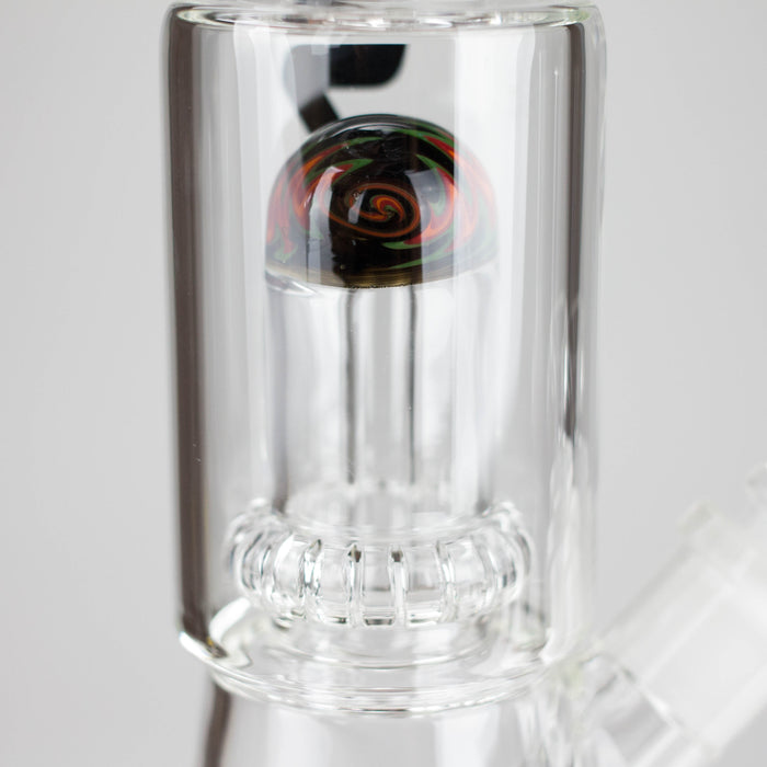 Preemo | 11" Showerhead Perc Mini [P014] Glass Bong preemo