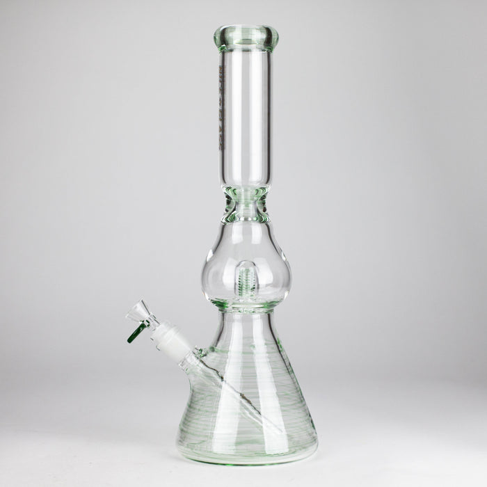NG | 16" Pear Shape Tube with UFO Perc [BO-066] Glass Bong High-End Brands Glass