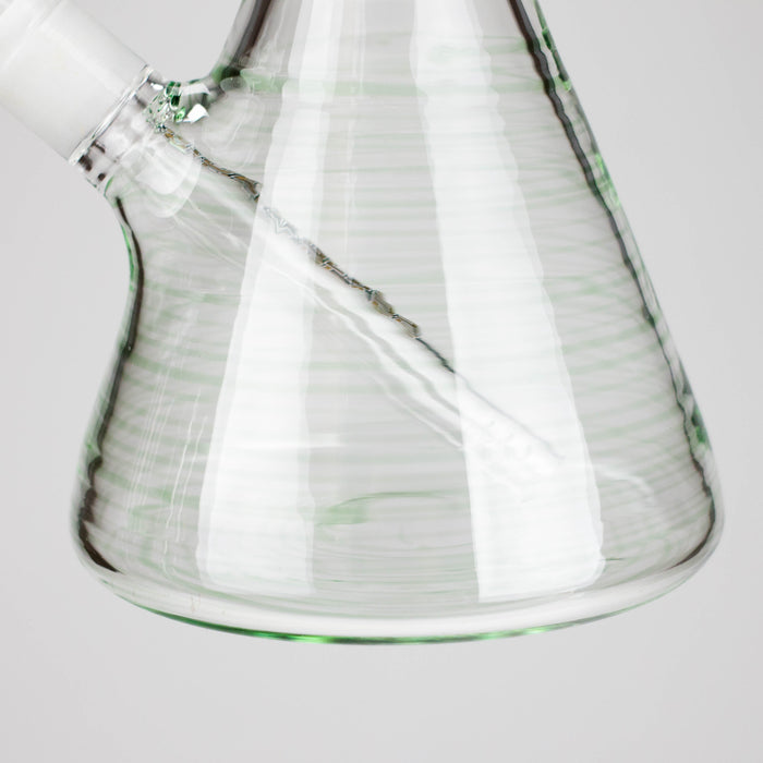 NG | 16" Pear Shape Tube with UFO Perc [BO-066] Glass Bong High-End Brands Glass