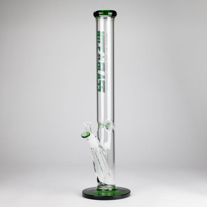 NG | 18" 5mm Straight Tube [GX006-5] Glass Bong High-End Brands Glass GREEN
