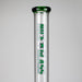 NG | 18" 5mm Straight Tube [GX006-5] Glass Bong High-End Brands Glass