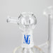 NG | 6" Showerhead Sidecar Oil Rig [YN1057] Glass Rig High-End Brands Glass