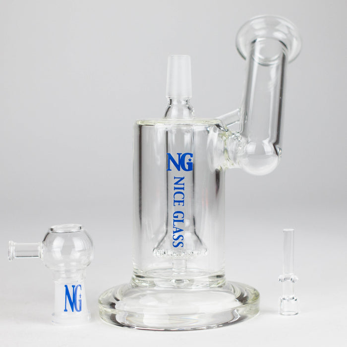 NG | 6" Showerhead Sidecar Oil Rig [YN1057] Glass Rig High-End Brands Glass