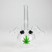8" Double Pipe Zombie glass oil burner Oil Burner RMG WHOLESALE