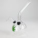8" Double Pipe Zombie glass oil burner Oil Burner RMG WHOLESALE