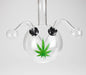 8" Double Pipe Zombie glass oil burner Oil Burner RMG WHOLESALE