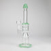 12" Honeycomb Diffuser Glass Water Bong – Assorted Colors Glass Bong RMG WHOLESALE