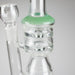 12" Honeycomb Diffuser Glass Water Bong – Assorted Colors Glass Bong RMG WHOLESALE