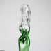 7" Twisted Neck Glass Bong – Assorted Colors Glass Bong RMG WHOLESALE