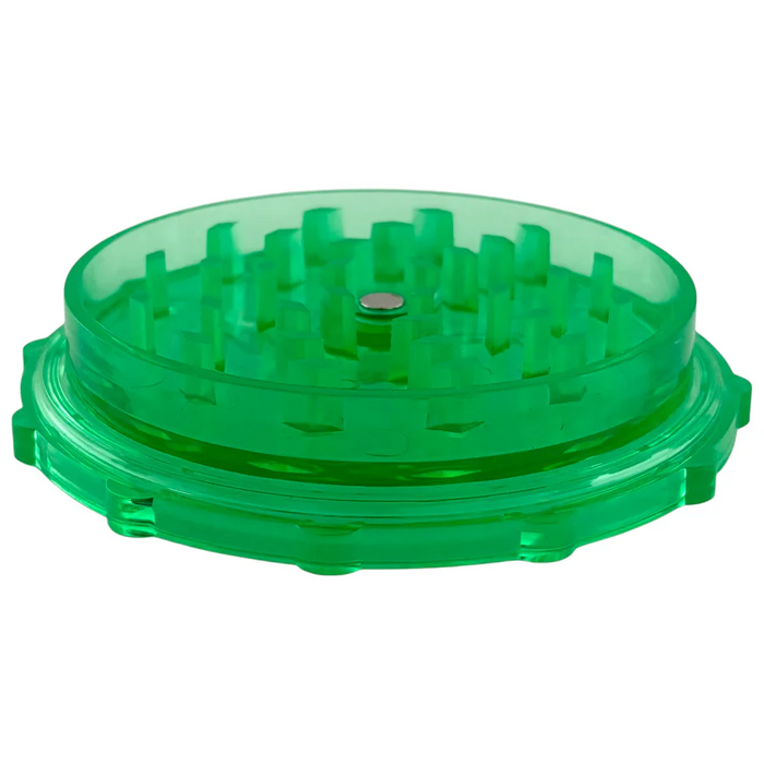 Wicked | Plastic Herb Grinder 2-Parts - 6CT Display Pack Super Supplys Inc