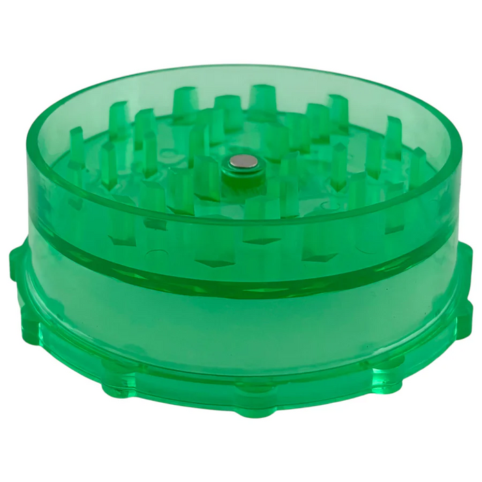 Wicked | Plastic Herb Grinder 2-Parts - 6CT Display Pack Super Supplys Inc