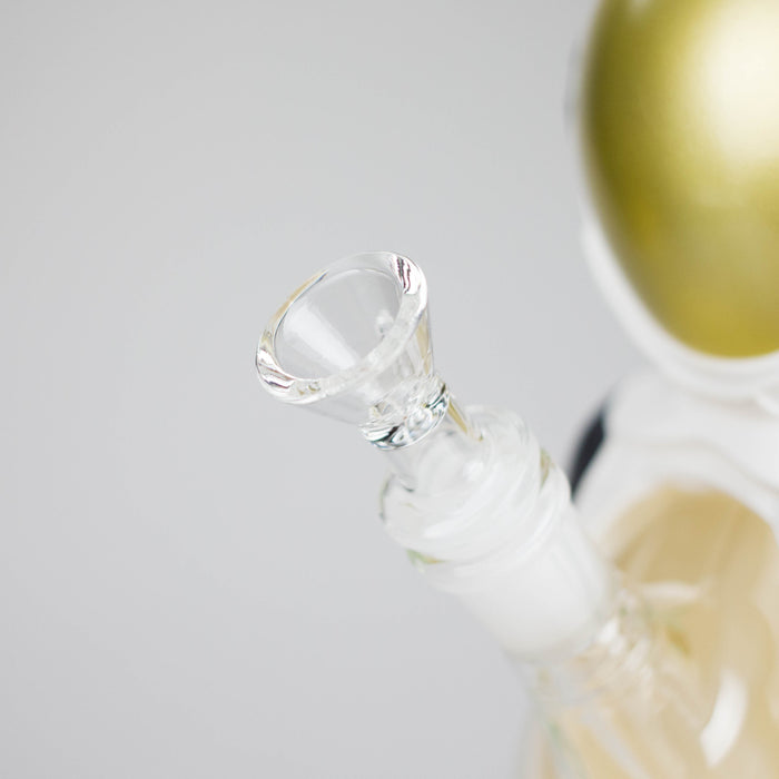 11.5" Vinyl backpack rabbit water pipe Resin · Silicone · Plastic Bong JJ Distribution