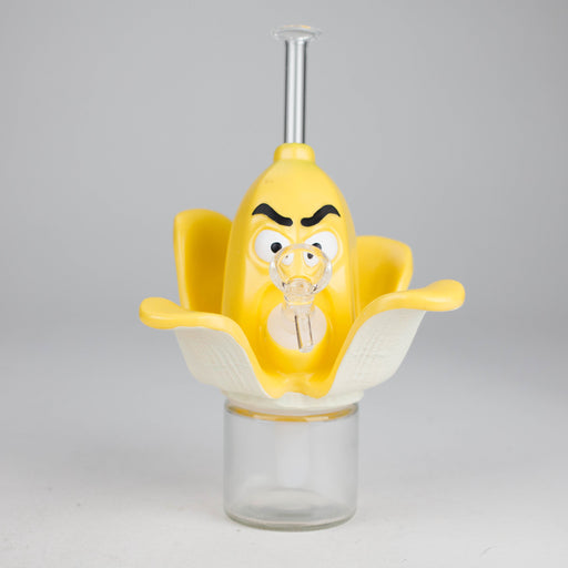 8.9" Banana water pipe Resin · Silicone · Plastic Bong JJ Distribution