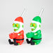 5" Zombie Santa water pipe Resin · Silicone · Plastic Bong JJ Distribution