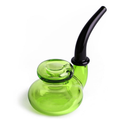 Red Eye Glass® | 5" Billiard Hand Pipe Glass Pipe West Coast Gifts Lime Green