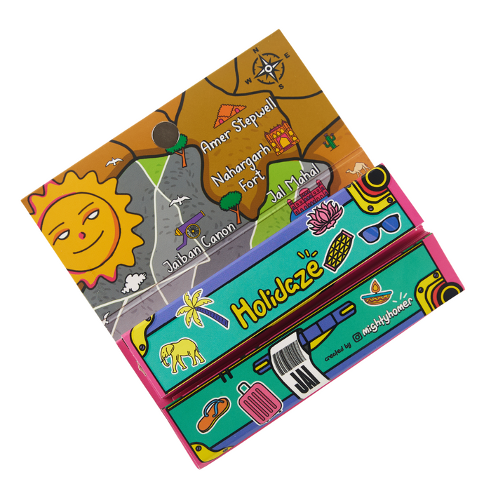 Holidaze (Ind Edition) - King Size Papers + Tips + Grinder + Tray (Box of 16) King Size SLIMJIM