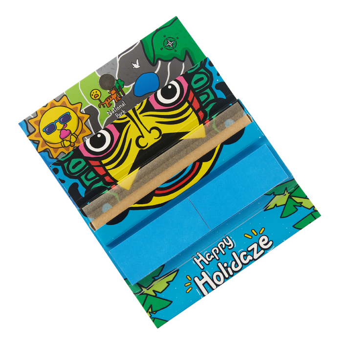Holidaze (Ind Edition) - King Size Papers + Tips + Grinder + Tray (Box of 16) King Size SLIMJIM