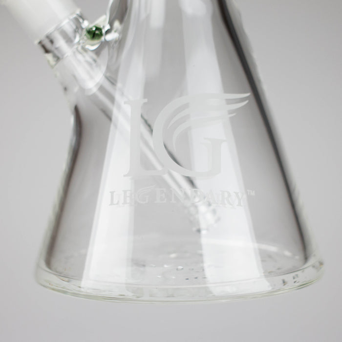Legendary™ | 14" 9mm Sandblast Beaker [LG 271] Glass Bong Smoking Cat Distribution