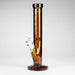 OG Original | 14" Full Colour Straight Tube Glass Water Bong [OG 391] Glass Bong Smoking Cat Distribution Amber