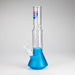 12" Beaker glass water bong with Perc [GP1968] Glass Bong Smoking Cat Distribution Blue