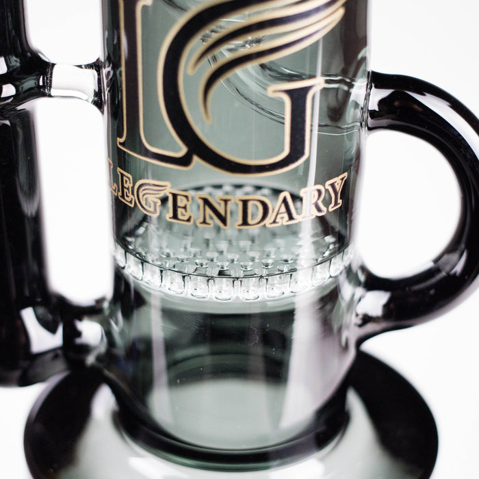 Legendary™ | 10" Inner Recycler Rig [LG 321] Glass Bong Smoking Cat Distribution