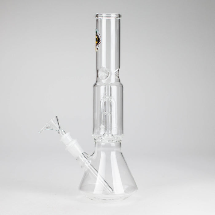 12" Beaker glass water bong with Perc [GP1968] Glass Bong Smoking Cat Distribution
