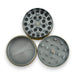 Smiley Face 3-Part Metal Grinders – 40mm-12CT Display Pack Super Supplys Inc