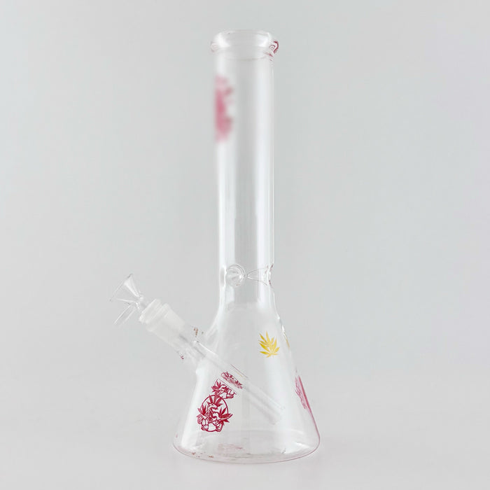 12" Toronto-Themed Beaker Bongs – 4mm Thick Glass Glass Bong Super Supplys Inc