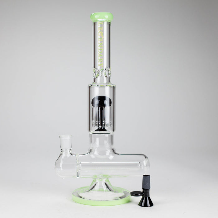 Legendary™ | 13" Inline with Tree Perc Bong [LG 268] Glass Bong Smoking Cat Distribution