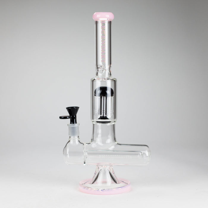 Legendary™ | 13" Inline with Tree Perc Bong [LG 268] Glass Bong Smoking Cat Distribution Pink