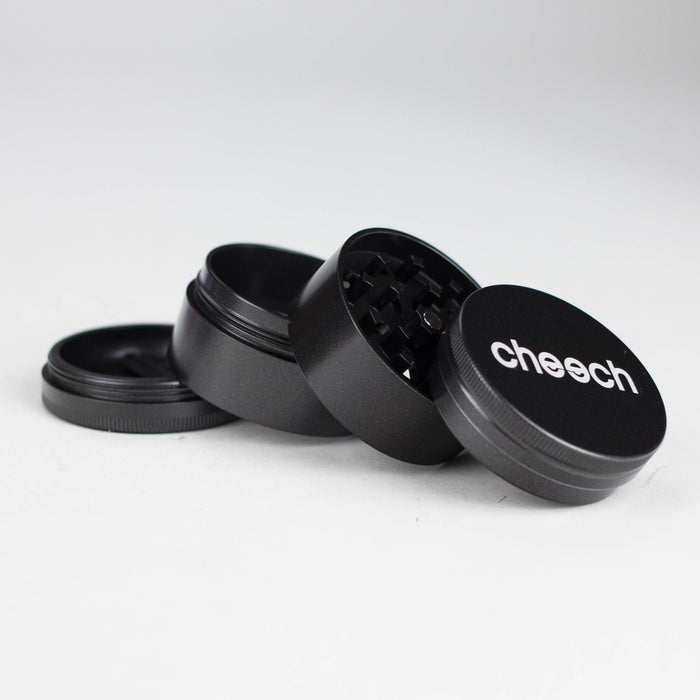 Cheech | 50mm 4-Piece Non-Sticky Grinder with Gift Pouch [GR-8] Regular Grinder Smoking Cat Distribution