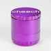 Cheech | 63mm 4-Piece CNC Aluminum Grinder [GR-6] Regular Grinder Smoking Cat Distribution Purple
