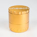 Cheech | 63mm 4-Piece CNC Aluminum Grinder [GR-6] Regular Grinder Smoking Cat Distribution Gold