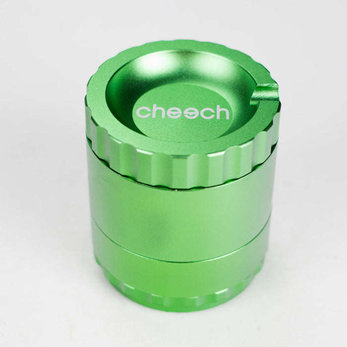 Cheech | 63mm 4-Piece CNC Aluminum Grinder with Removable Screen [GR-7] Regular Grinder Smoking Cat Distribution