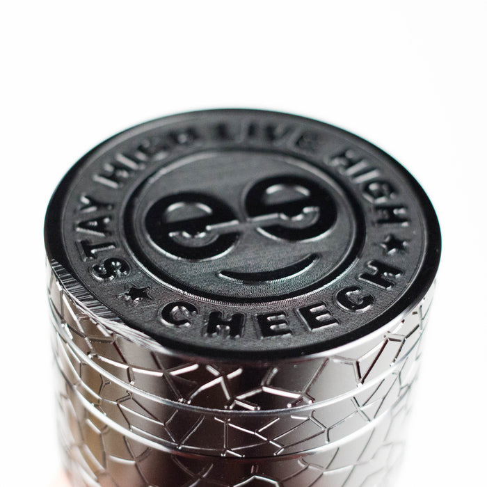 Cheech | 63mm 4-Piece Grinder with Retro Logo [GR-11] Regular Grinder Smoking Cat Distribution