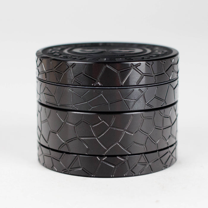 Cheech | 63mm 4-Piece Grinder with Retro Logo [GR-11] Regular Grinder Smoking Cat Distribution