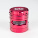 OG Original | 56mm 4-Piece See-Through Grinder [OG-GR] Regular Grinder Smoking Cat Distribution Red