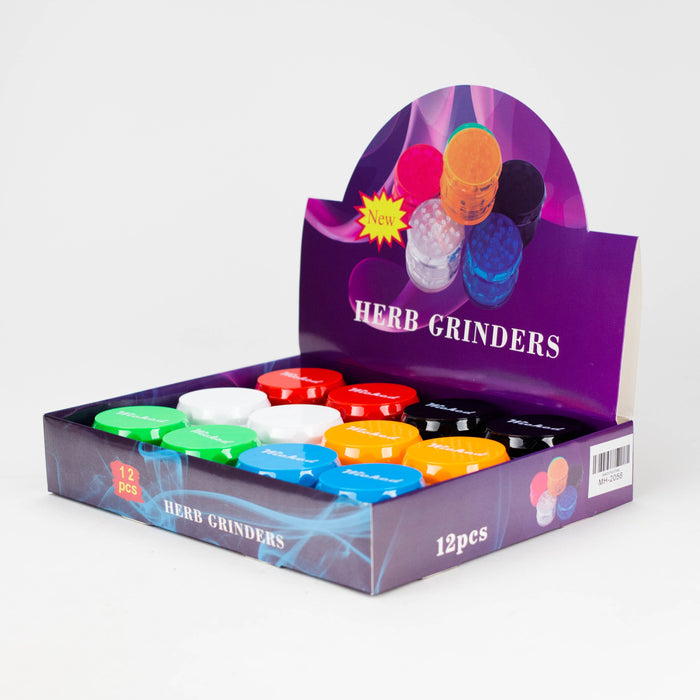 Wicked | Acrylic 4-Piece Grinder Display (12 pcs) Display Pack Super Supplys Inc