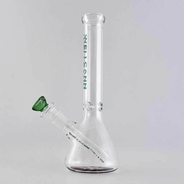 Wellcann | 10" 5mm Beaker Accent Glass Bong Glass Bong Super Supplys Inc