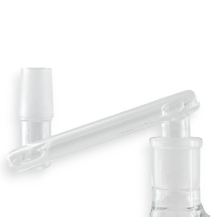 18mm Male to 18mm Male Glass Adapter (Extended Arm) Adaptor · Converter Super Supplys Inc