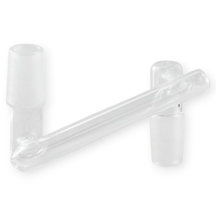 18mm Male to 18mm Male Glass Adapter (Extended Arm) Adaptor · Converter Super Supplys Inc