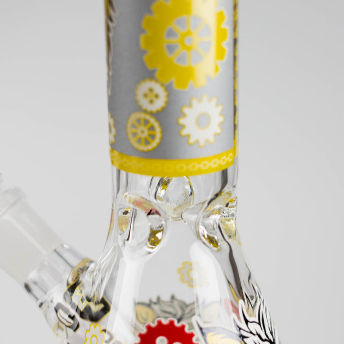 OG Original | 10″ Funky Decal Bongs (OG702) – Assorted Glass Bong Smoking Cat Distribution