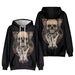 Skull Grasp Hoodie Long Sleeve Super Supplys Inc