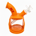 FLX | G700 - 6" Silicone Dekatron Bong Resin · Silicone · Plastic Bong Bestfive Enterprise Ltd. Orange