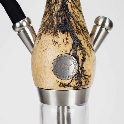 Chicha Chi | Premium Thunder Wood Design Hookah / Shisha / Nargile / Qalyan Device Hookah Kiteman